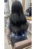 【LINOET 太田川】中道晶 ブルーグラデーション