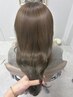 【リピーター様限定☆】カット+ブリーチなしダブルカラー+Tr VEENA