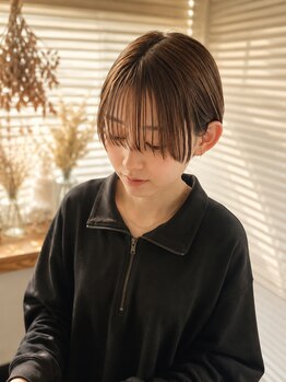 エチカ(ethica)の写真/あなただけの似合わせカットで、褒められショート/ボブスタイルを叶えます♪自宅でのお手入れも楽に◎