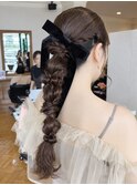 お呼ばれヘアセット/伊勢崎/群馬/ヘアセット