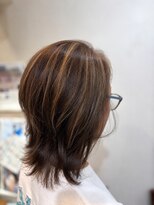 ル ジャルダン 戸塚店(le jardin)&nbsp;白髪ぼかしハイライトで柔らかく魅せる大人くびれレイヤー