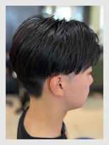 クリアオム 春日部(CLEAR homme)&nbsp;メンズ ツーブロック センターパート ビジネススタイル