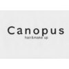 カノープス ヘアアンドメイクアップ(Canopus hair&make up)のお店ロゴ