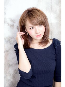ミエルヘアーエスト 新宿店(mielhair est) 【mielhair新宿】ナチュラルくびれミディ☆