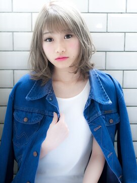 エイト ヘアサロン 渋谷本店(EIGHT) 【EIGHT plat 渋谷】シースルーバング鉄板セミロング３