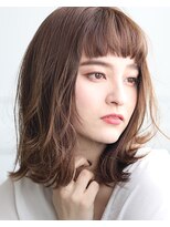 ヘアースペース ブイ(hair space V) 透明感外ハネくびれブランジュ　byマサヤ