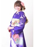 振袖のお着付け+ヘアセット14000円