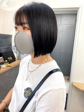 ロウバイレボ 柏(lou by revo) ショートボブ/ミニボブ/マッシュ/切りっぱなし/柏駅