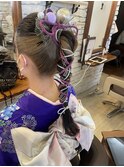 ポニーテールアレンジ