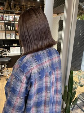 アルカナ 明治神宮前原宿(ARCANA) 透明感カラー　ダークグレー　秋カラー