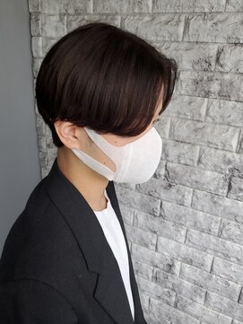 アクシー ヘアーアンドメイク(AXY HAIR&MAKE) 韓流マッシュセンターパート/センターパート/リバースニュアンス