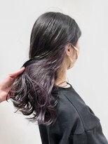 リア(Li'a by neolive)&nbsp;インナーカラー　パープル