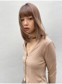 NEW STYLE 韓国ヘア 小顔顔まわりカット 大人美人韓国カラー