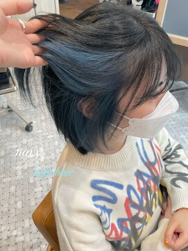ジーナ 天神(Zina) inner color×blue