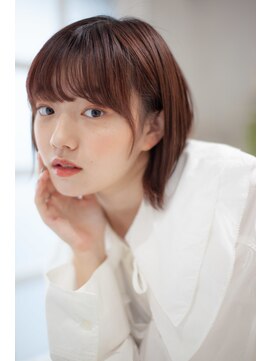 アッシュ 池袋店(Ash) 10代20代30代『切りっぱなしボブ』 #池袋駅