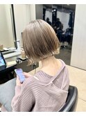 外ハネボブ 20代30代40代ヘア 小顔 大阪ボブ 梅田