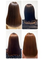 美容室フルール&nbsp;20代30代40代髪質改善トリートメント艶感