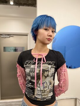 ケプカ(KEPKA) ハワイアンブルー　ダークレッドデザイン