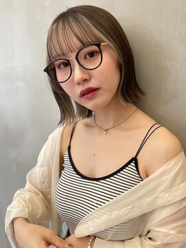 ココ なかもず店(COCO) レイヤーカット/ボブ/髪質改善/チェリーブラウン