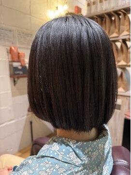 チアー ヘアリラクゼーション(cheer HAIRRELAXATION) クセ緩和ストレート＋ボブ