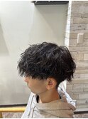 ツイストスパイラルパーマ/札幌メンズショート/札幌メンズパーマ