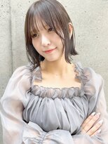 アレンヘアー 郡山開成店(ALLEN hair)&nbsp;ミディアム/おとなボブ/切りっぱなし/郡山/郡山開成