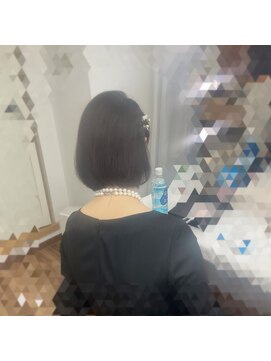 パチファニ 目黒店(pati fani) ブロースタイル　片側編み込み