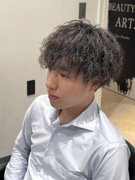 ジエクト 本店(The Ect) ○メンズパーマ 縦落ちパーマ ツイストスパイラル