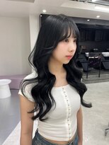 ジーナリア(Xena ria)&nbsp;《Kaho》ブルーブラック/レイヤーカット/ブリーチ無しカラー