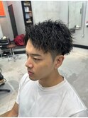 ツイストピンパーマ