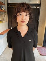 エニイ(ANY)&nbsp;デザインカラー/オリーブベージュ/ウエットヘア【千葉／パーマ】