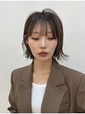 福岡美容室20代30代40代切りっぱなしボブぱつっとボブ