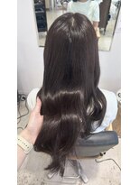 ビューバイネオリーブ 用賀店(Beau'r by neolive) ミディアム暗めデザインカラーフェイスフレーミング《用賀》