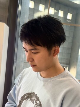 メンズカット/スパイキーショート/フェザーショート/眉毛