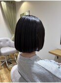内巻きボブ