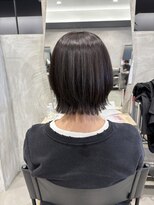 フレーム スクエア ふんわりボブ