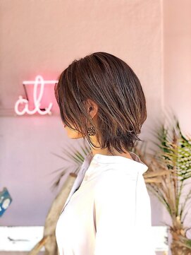 アットティー 金沢文庫(at tee...) 『attee...hair&nail』ショートウルフ
