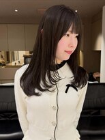 メゾンマイル 恵比寿(maison mile) オリーブグレージュ/透明感カラー/レイヤーカット/恵比寿駅
