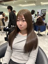 アピッシュココ(apish coco) 髪質改善×オリーブベージュ