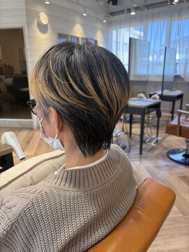 ラボヌールヘアー シェリ 久喜店(La Bonheur hair cheri) 【cheri赤城】ショート