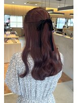 アガタヘアー(AGATA hair)&nbsp;ブリーチ無しピンクカラー