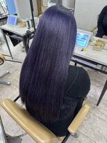 アジールヘア 所沢プロペ通り店(agir hair) ラベンダーカラー ブリーチカラー