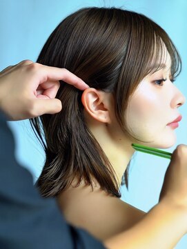 ピークアブー アヴェダ アトレ恵比寿(PEEK-A-BOO AVEDA) 大人可愛い20代30代40代レイヤーボブ大人前髪透明感カラー
