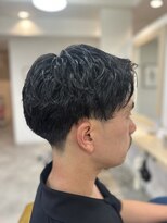 アンフレール&nbsp;メンズショートルーズパーマ