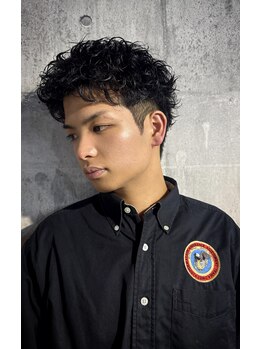 メゾンフォーメン(Maison for men)の写真/【HPB AWARD BEST SALON 2024～2025 2年連続 SILVER Prize受賞】大流行の波巻きスパイラルでかっこよく！