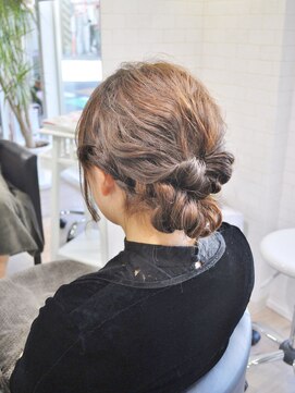 エフジェイメイド(F.J.MADE.) 【F.J.MADE.】外国人風×パーティーへア＃17