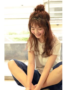 コイ(coii) ☆ユルおだんごのハーフアップアレンジ☆【coii】