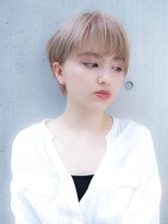 ルティア(Lutia) ワンサイドショート 小顔 シースルーバング☆