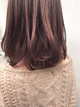 フロート 小阪店(float) ピンクベージュ_大人かわいい,ボブ,結婚式