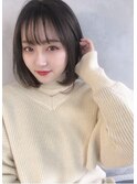 【invitation】#ガーリーボブ#オリーブグレージュ